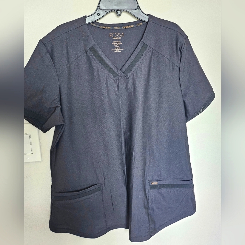 FORM by Cherokee Uniforms V-neck Scrub Top